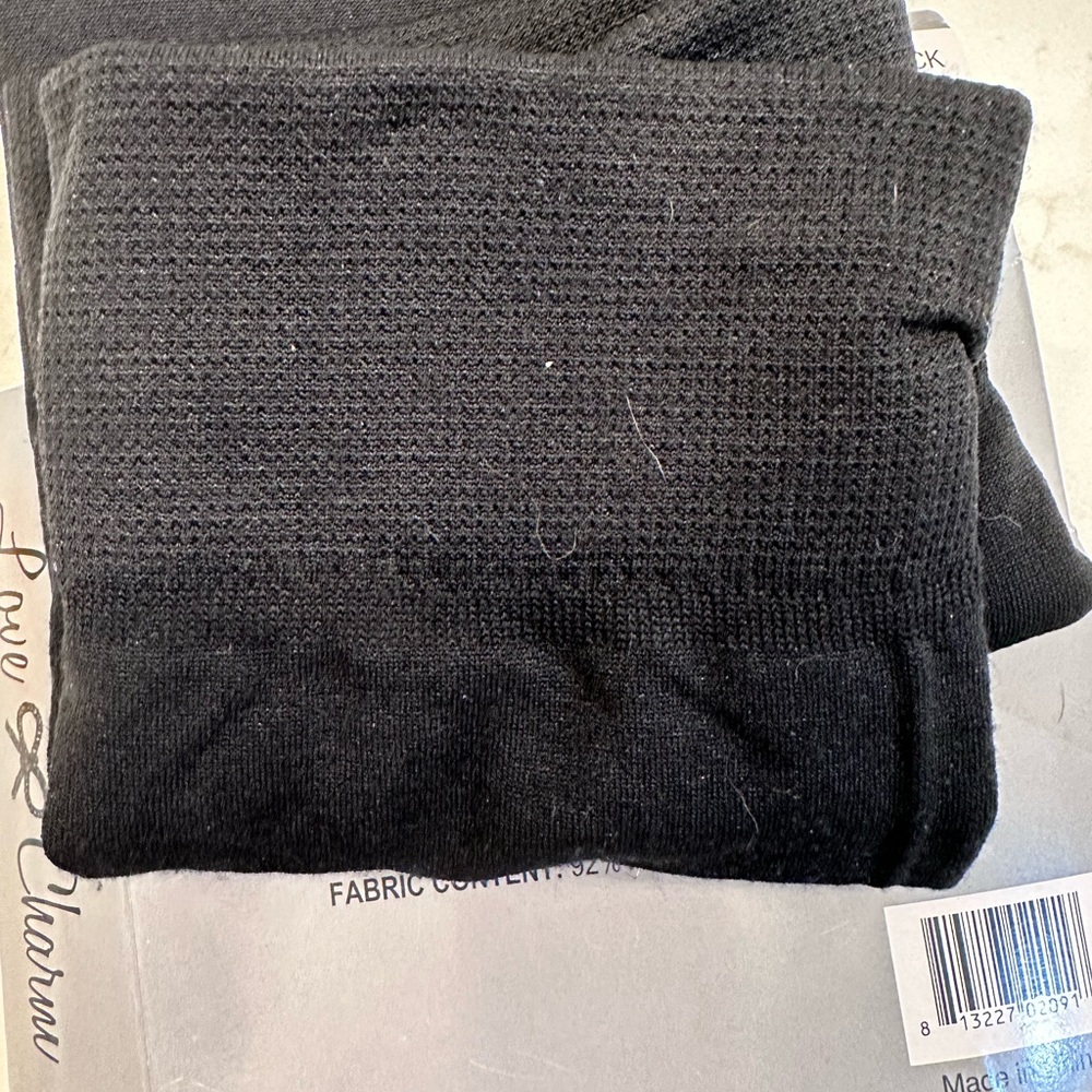 Black Fleece Lined Leggings - Picture 6 of 7